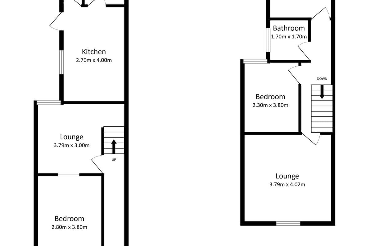 Mid Terrace Property with Two Apartments